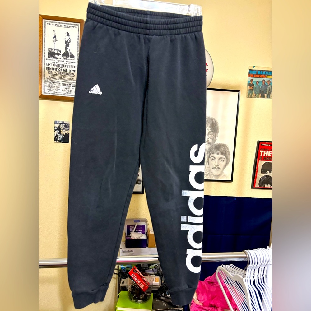 Black Adidas Sweatpants